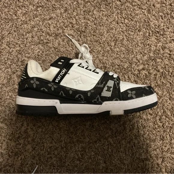 Louis Vuitton Monochrome Athletic Shoes